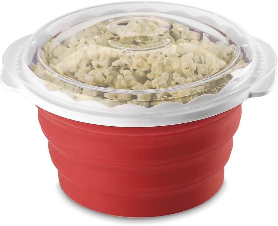 Pipoqueira Máquina de Pipoca de Micro-ondas Cuisinart Tamanho Único Vermelho