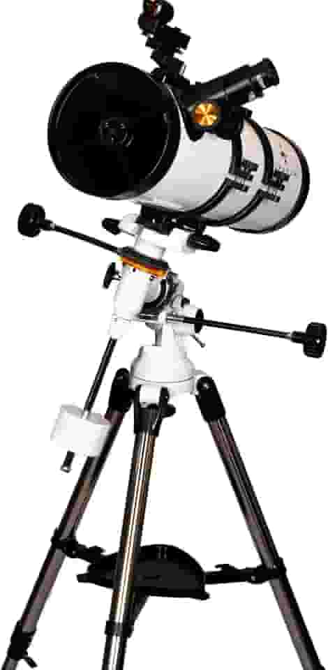 Telescópio Refletor Newtoniano ANDRÔMEDA-2 130mm Uranum EQ3 Astronômico Luneta Para ver Nebulosas Planetas Galáxias Estrelas