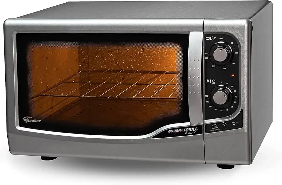 FISCHER FORNO ELÉTRICO BANCADA GOURMET GRILL 44L INOX 127V 9741-79185