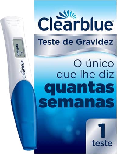 Teste de Gravidez Clearblue Indicador de Semanas - 1 unidade