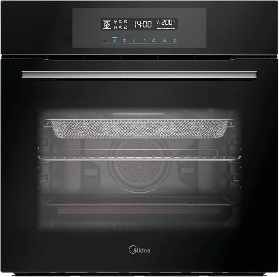 Forno de Embutir Elétrico 80L Midea Touch com Airfryer 220V