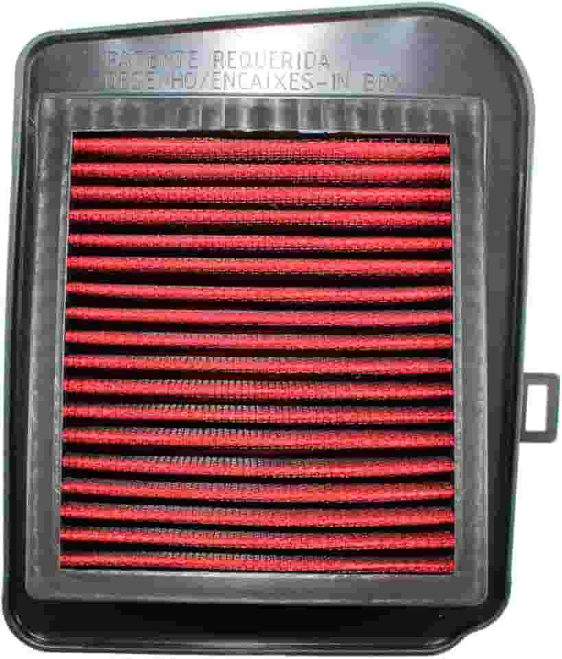 Filtro de ar esportivo lavável CG125 Fan CG150 Fan Titan CG160 Fan Titan Start 2014 em diante Cor: Preto