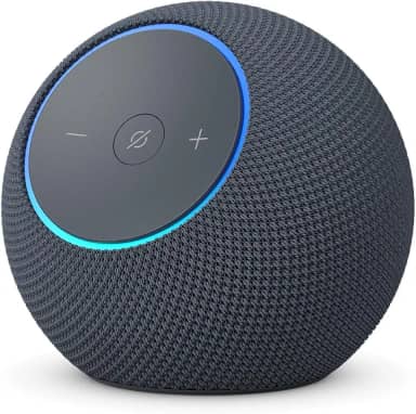 Amazon Echo Dot Max (Geração mais recente), smart speaker com Alexa, som envolvente e hub de casa inteligente integrado, ideal para sua sala de estar, Cor Grafite