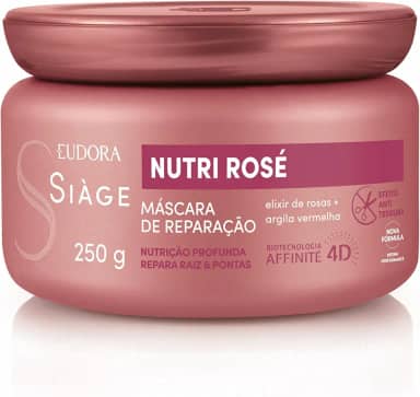 Máscara Capilar Siàge Nutri Rosé 250g