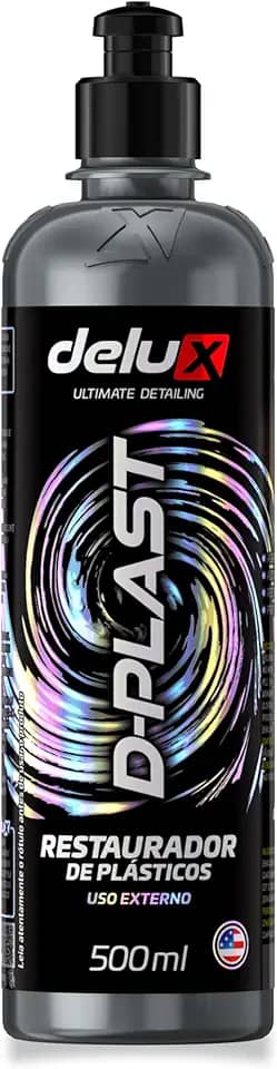Luxcar Delux D-Plast Revitalizador de Plásticos 500 ml – Uso Externo