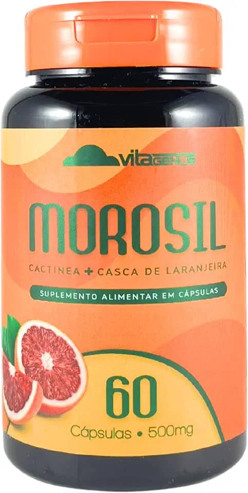 Morosil + Cactinea + Casca de Laranja 60 Caps Morosil Cactinea Suplemento Natural VitaGenus