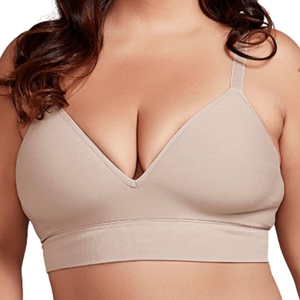 Sutiã Plus Size Reforçado Trifil Com Bojo Alta Sustentação Sem Costura