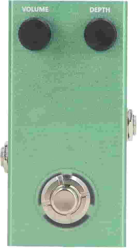 RiToEasysports Pedal de Efeito Vibrato, Processador de Som Dinâmico, Ajuste de Botão, Placa de Pedal de Guitarra Elétrica, Amplas Aplicações para Gravação de Música