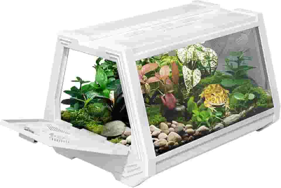 Recinto Para Répteis - Viveiro Para Dragão Barbudo - Gaiola Portátil Com Ventilação Reforçada e Design à Prova de Para Serpente, Tartaruga, Sapo e Jabuti