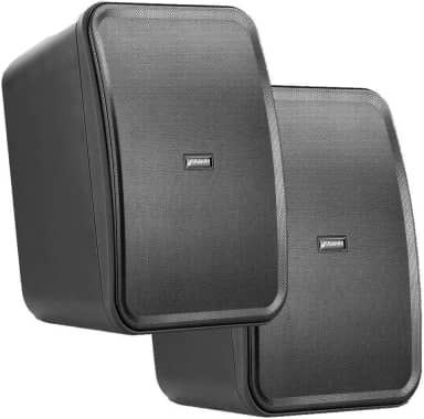 Par Caixa de Som Passiva Outdoor HS 6' 8 Ohms Preto Frahm - 31910