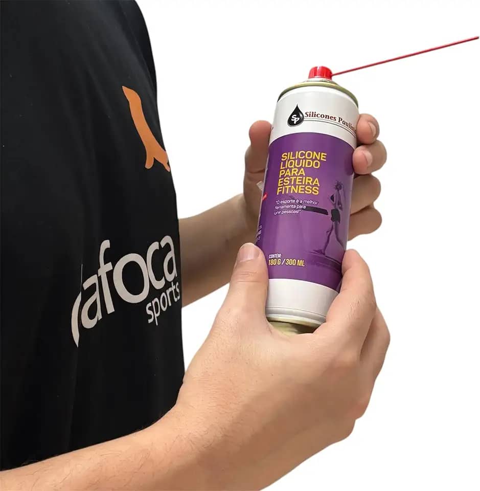 Spray de Silicone para Esteira e Equipamentos Fitness em Geral 300ml Paulista
