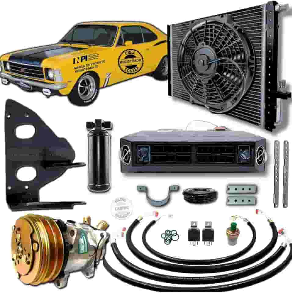 Kit Ar Condicionado, Chevrolet Opala, Com Suporte Compressor