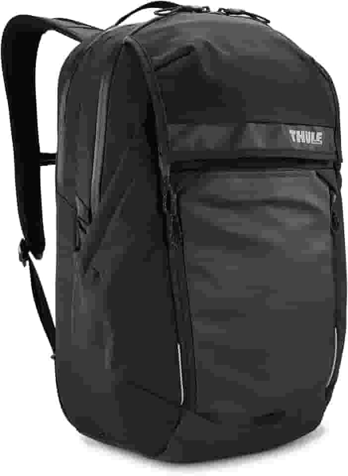 Mochila com Capa de Chuva para Notebook Thule Paramount Commuter 27 Litros Black