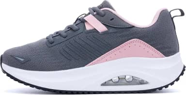 Tênis feminino de caminhada com suporte de arco ortopédico tênis moderno confortável para fascite plantar alívio da dor o dia todo em pé EUA 6-11