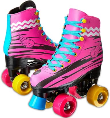 Patins Adulto Feminino Roller 4 Rodas 32 ao 41 Luna (35)