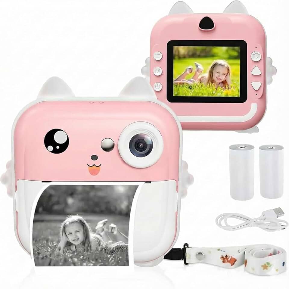 Câmera Digital Infantil Portátil 20MP