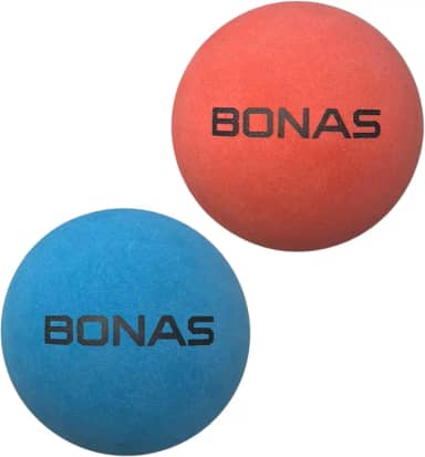 Bolinha Semi Profissional BONAS Borracha Resistente Para Frescobol Tênis de Praia Super Kit