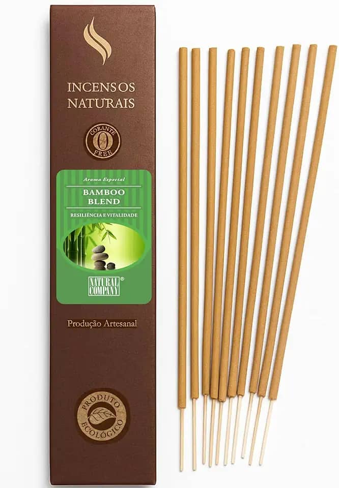 Incenso Natural - Bamboo Blend - Prosperidade e Vitalidade