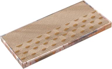 Arranhador de Gato Ondulado, Proteção para Sofá E Móveis, Placa de Papelão para Arranhar, Cama para Dormir em Casa