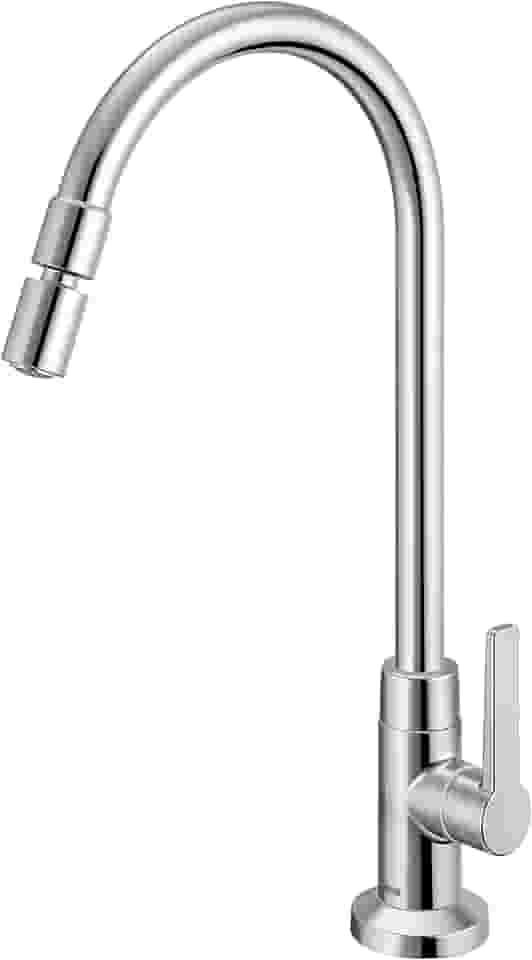 Torneira para Pia de Cozinha Gali Metal Bica Alta Docol, Cromado