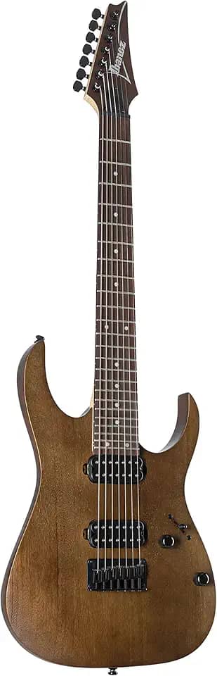 Guitarra Ibanez 7 Cordas Rg7421 WALNUT FLAT WNF