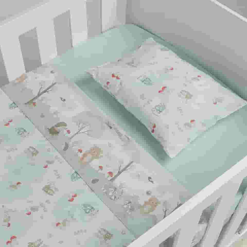 Jogo de berço Papi tamanho americano 03 peças