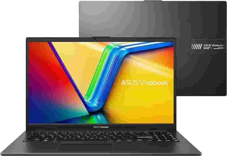 Notebook ASUS VivoBook Go 15, AMD RYZEN 5 7520U, 8GB, 512GB SSD, KeepOS, Tela 15,6' FHD, Mixed Black - E1504FA-NJ732