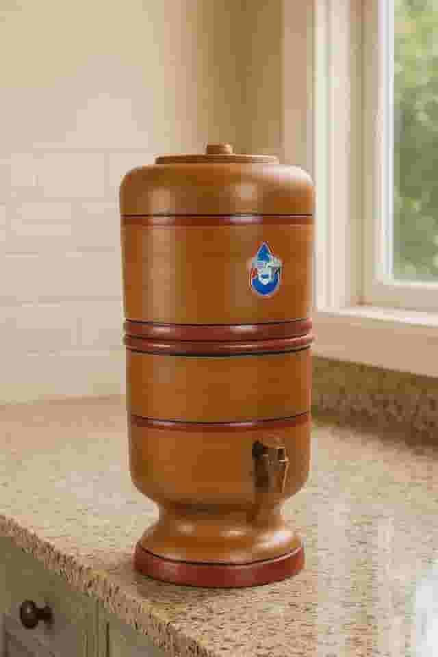 FILTRO DE BARRO NATALIA 6 LITROS COM VELA DE CARVAO ATIVADO E BOIA