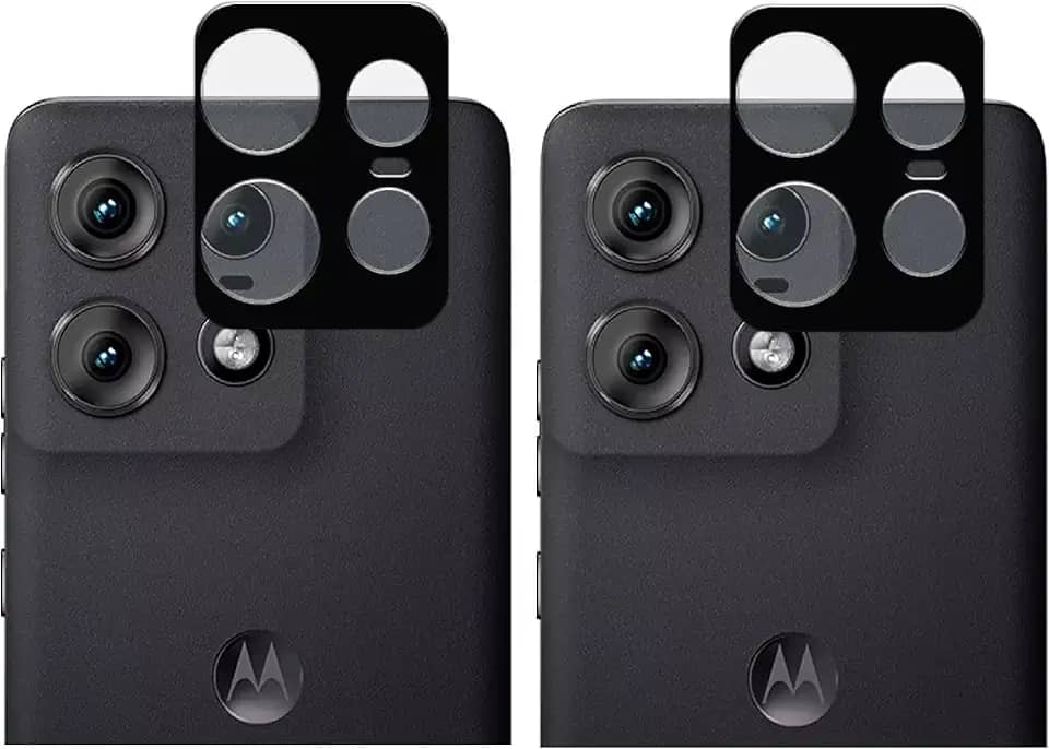 Kit 02x Película Protedora da Lente Câmera Para Motorola Moto Edge 50 Pro 5g