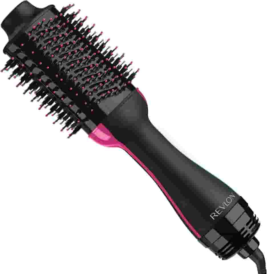 REVLON Secador de cabelo iônico de 1100 Watt 3 Heat 2 Speed Pro Collection de um passo e volume