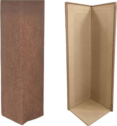 Arranhador e Protetor para Sofá de Gato PETYC Modelo de Canto com Juta ou Carpete, Alta Resistência (Carpete)