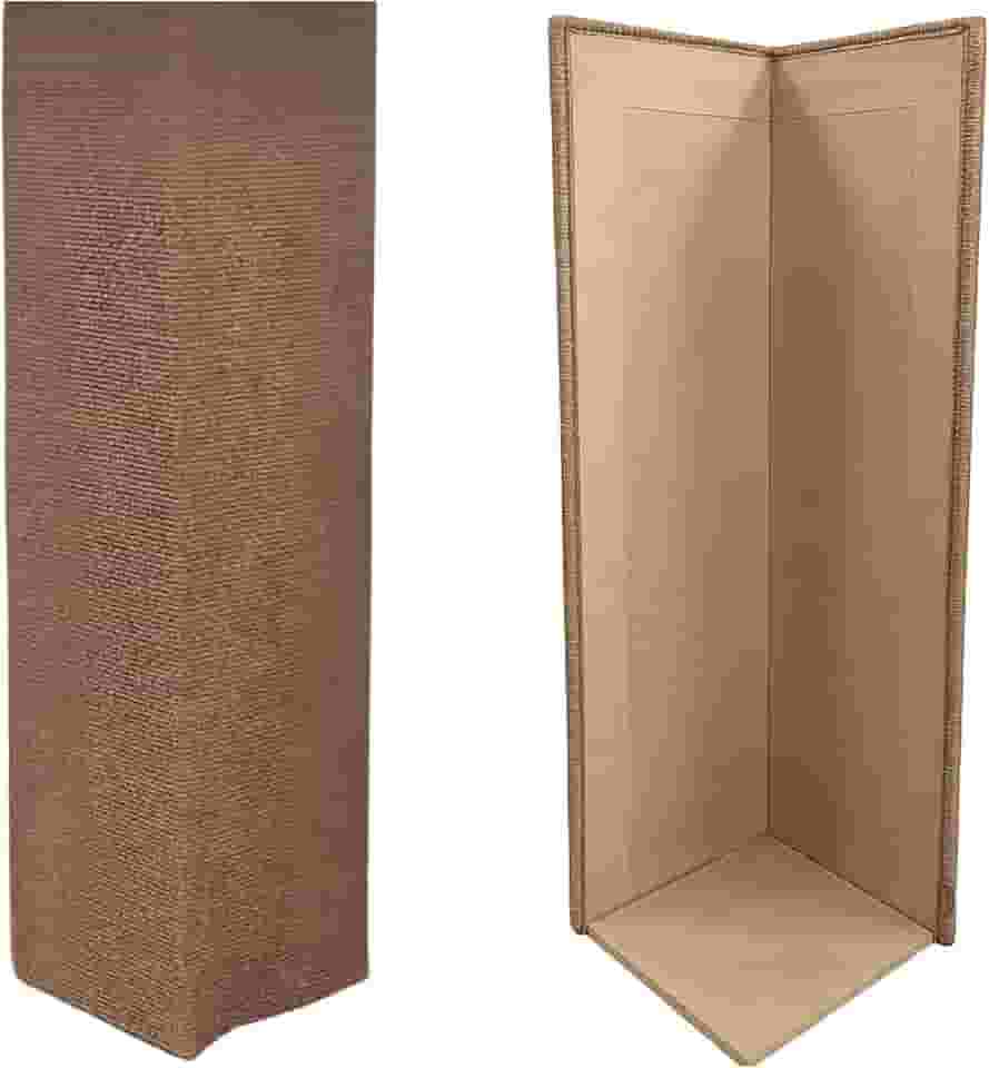 Arranhador e Protetor para Sofá de Gato PETYC Modelo de Canto com Juta ou Carpete, Alta Resistência (Carpete)