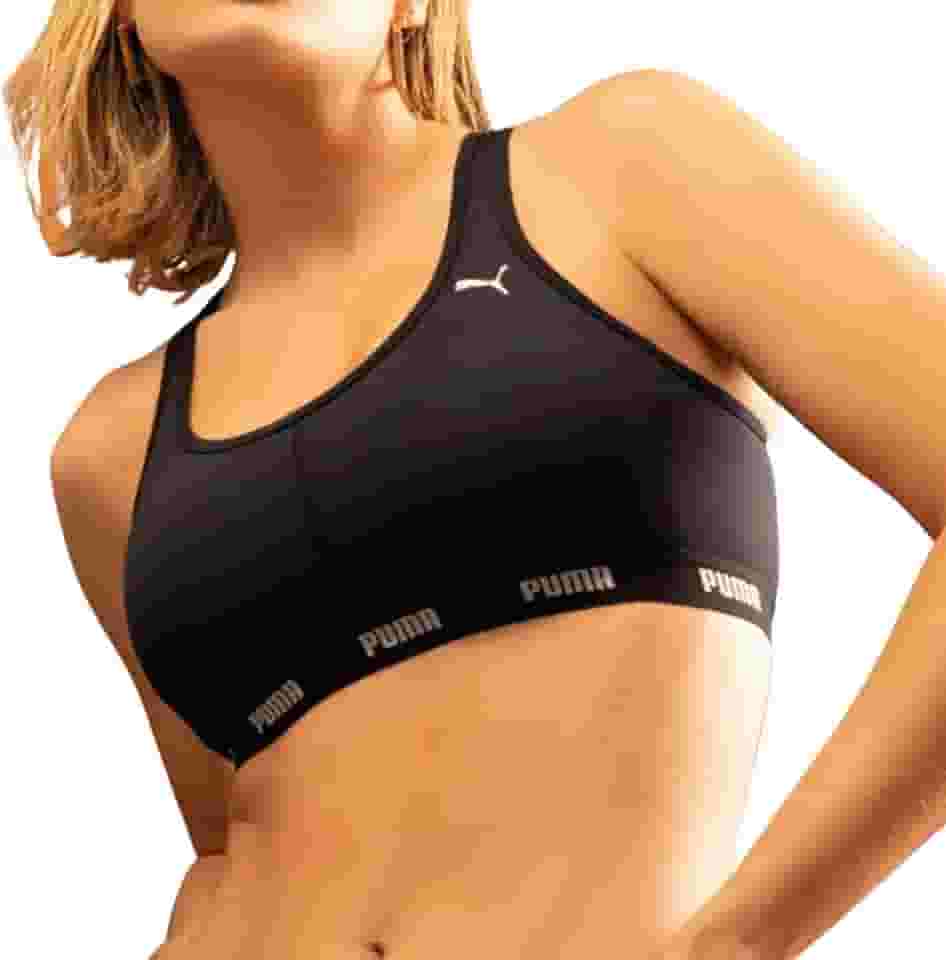 Top Puma Com Bojo Removível Esportivo Academia Feminino Original