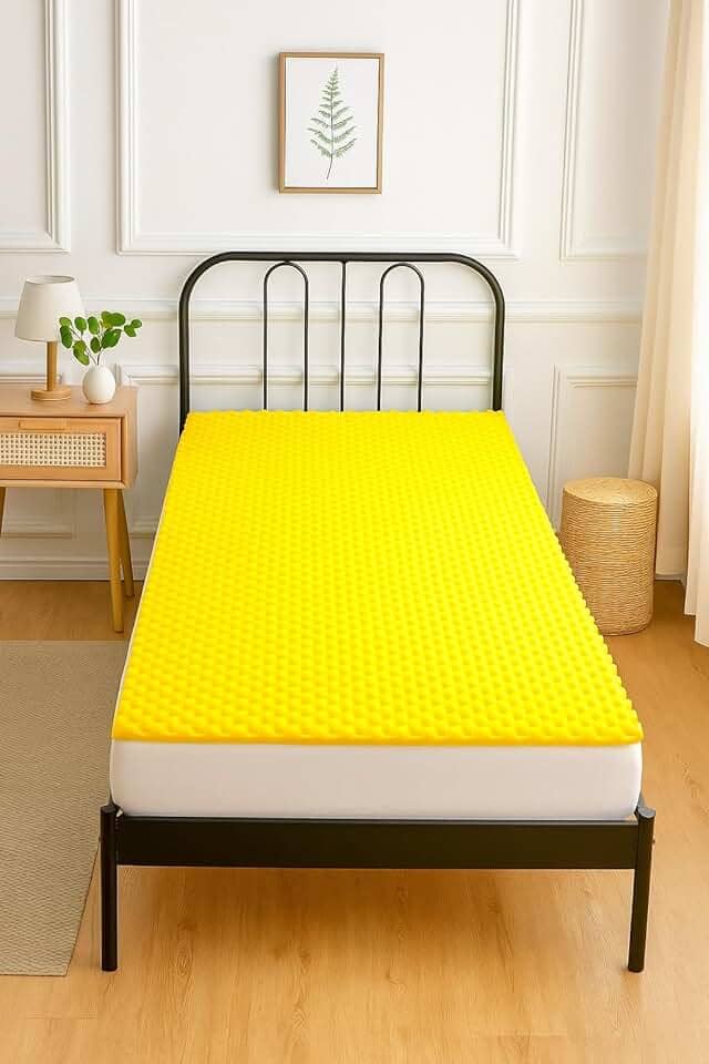 Colchão Caixa De Ovo Anti-escaras luckspuma188x88x04 cm