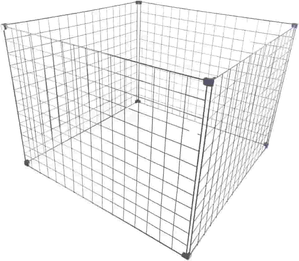 Cercado Para Cachorro Gato Coelho Cercadinho Pet 4 Telas 60x80cm