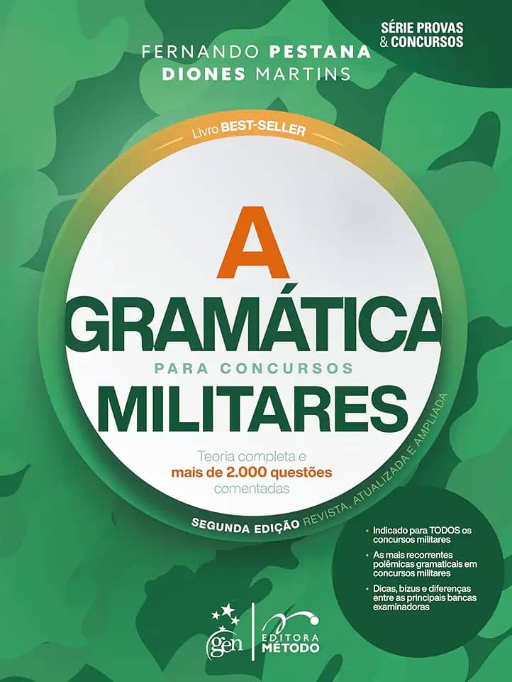 A Gramática Para Concursos Militares - 2ª Edição 2026