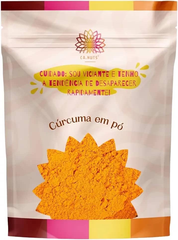 Cúrcuma em Pó Pura | Ca.Nuts | Linha especial (Açafrão da terra) (2 kg)