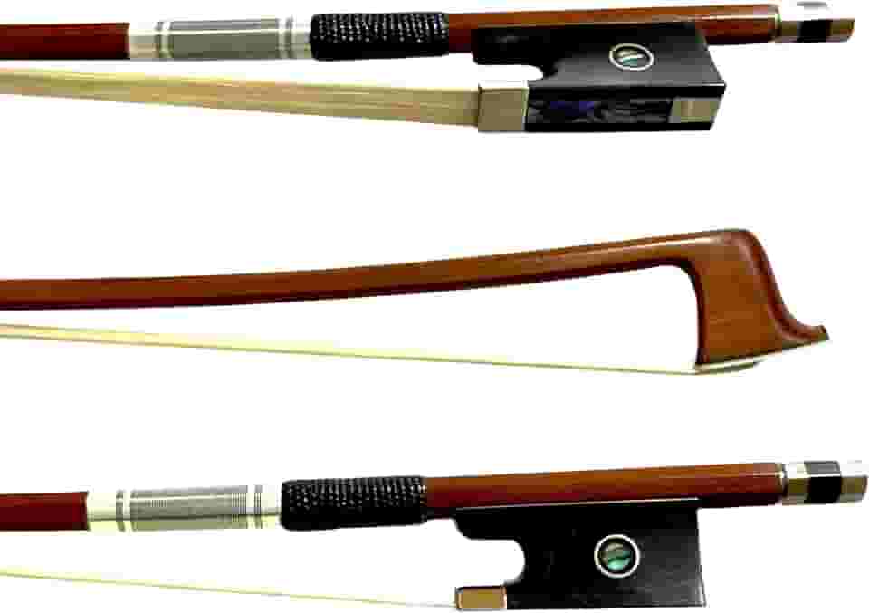 Arco Violino 4/4 Octogonal Balanceado Crina Mongólia Genuína Premium