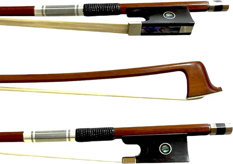 Arco Violino 4/4 Octogonal Balanceado Crina Mongólia Genuína Premium