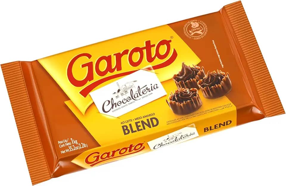 Chocolate para Cobertura GAROTO Blend 1kg