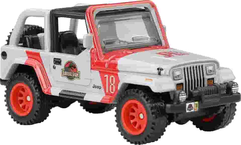 Hot Wheels Collector Veículo de Brinquedo Carro Jurassic Park Jeep