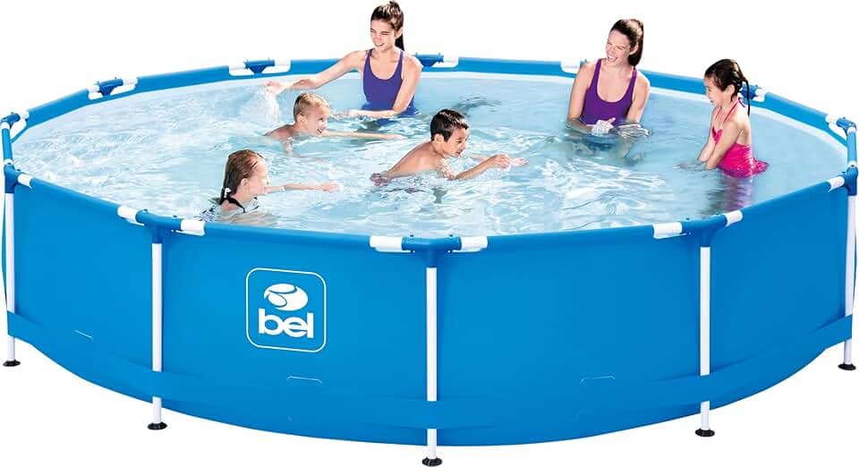 Bel - Piscina de Armação 7.000 Litros + Cobertura + Lona