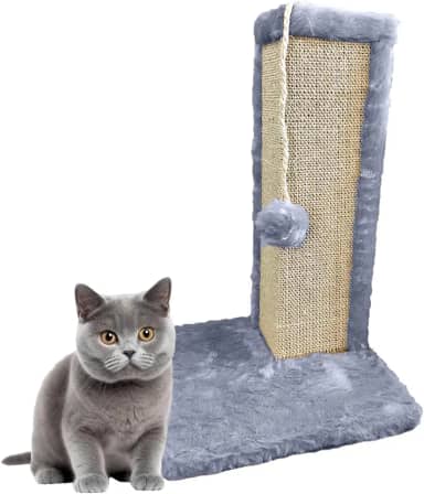 Arranhador De Gato Protetor Canto De Sofá Premium (Cinza)