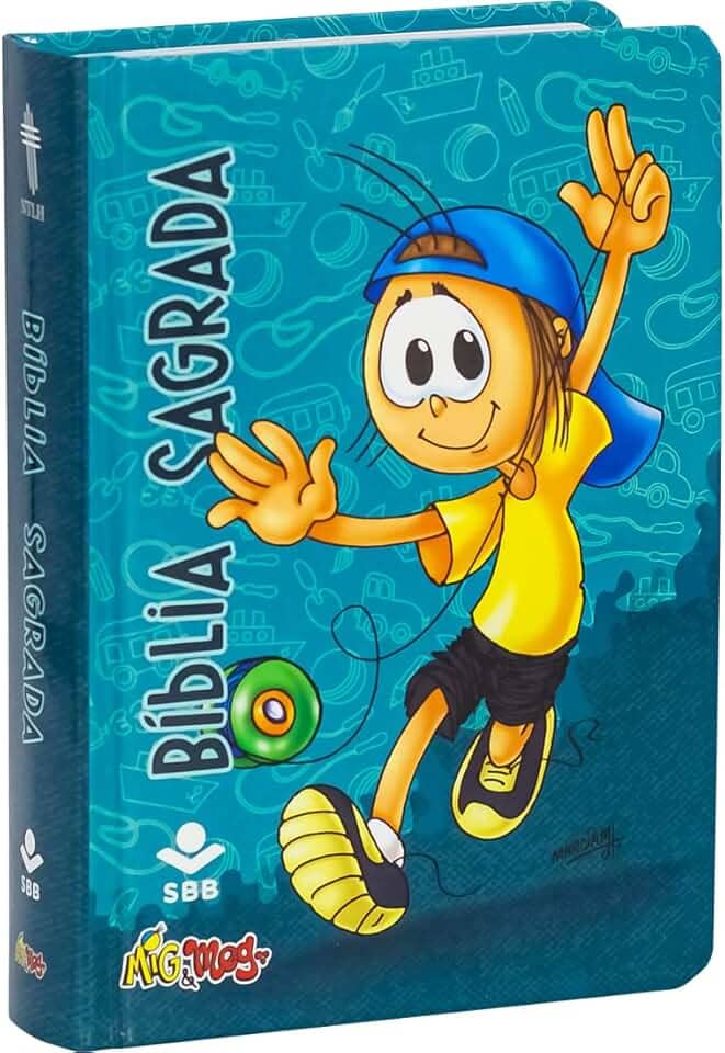 Bíblia Sagrada Mig e Meg NTLH | Letra Maior SBB: Nova Tradução na Linguagem de Hoje (NTLH)