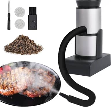 Máquina de Defumar Comida Portátil Infusor de Fumaça, Máquina Defumadora, MáQuina De Bolha De Coquetel, Defumador de Carne, Máquina de Defumar, Fumaça Fria Para Alimentos e Bebidas
