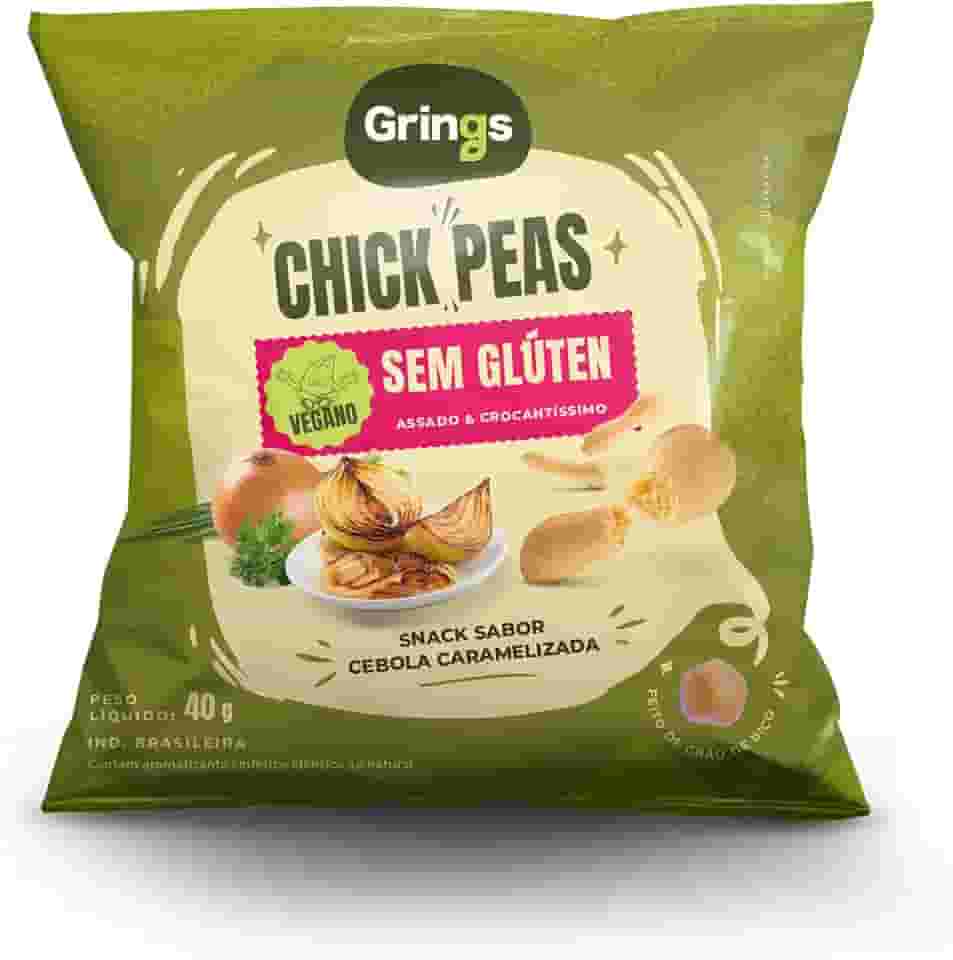 Grings Snack Chick Peas Cebola Caramelizada 40 G
