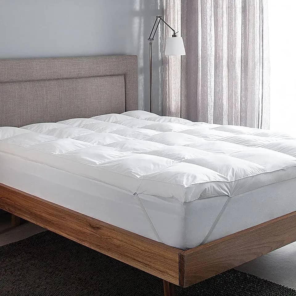Buddemeyer Pillow Top King Vision Fill 100% Algodão Branco