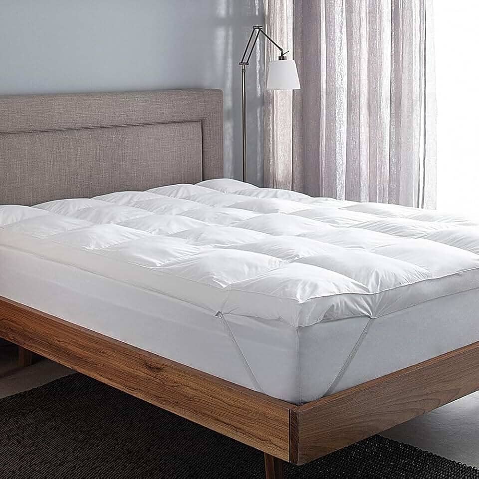 Buddemeyer Pillow Top King Vision Fill 100% Algodão Branco
