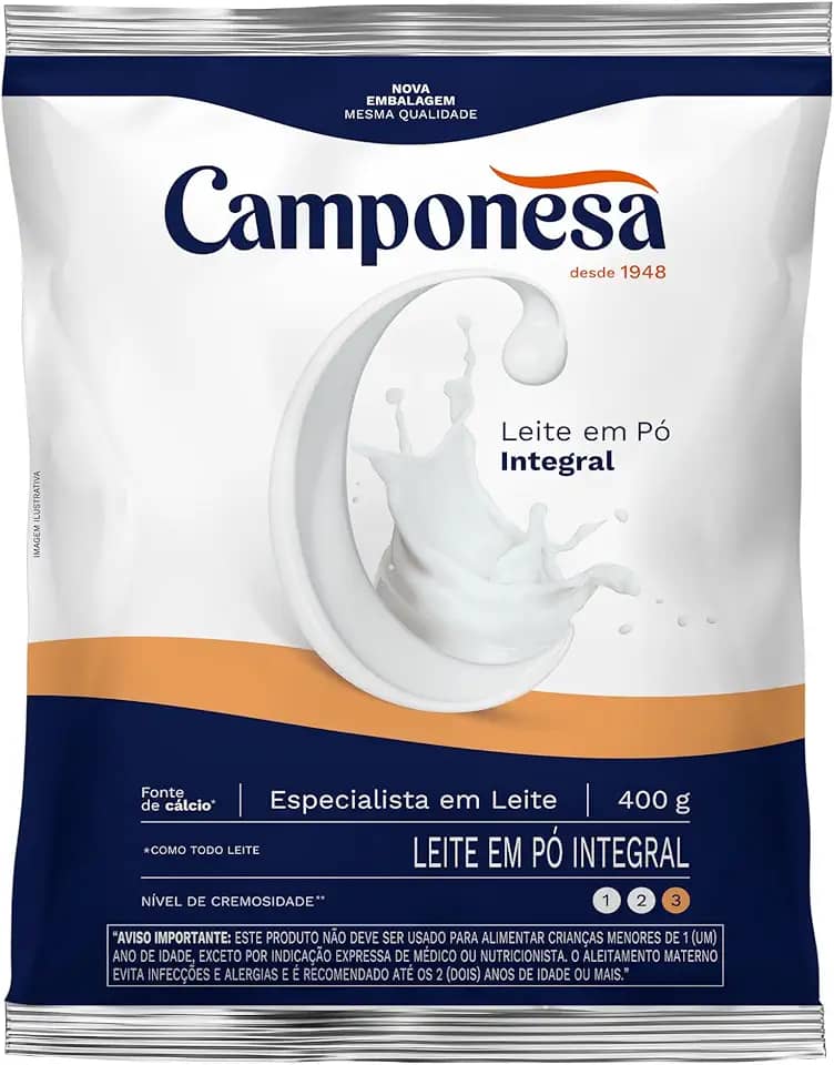 Camponesa - Leite em Pó Integral 400g