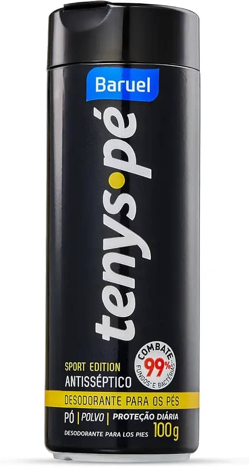 Tenys Pé Baruel Sport Edition Pó 100g - Desodorante em pó para os pés